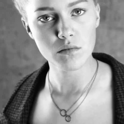 Halsband två ringar