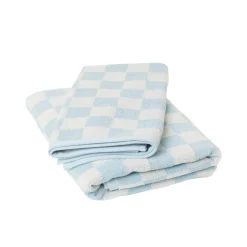 Handduk Jerka 70x140 cm Ljusblå