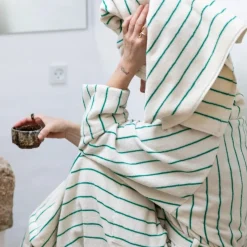 Handduk Naram 70 X 140 cm Vit