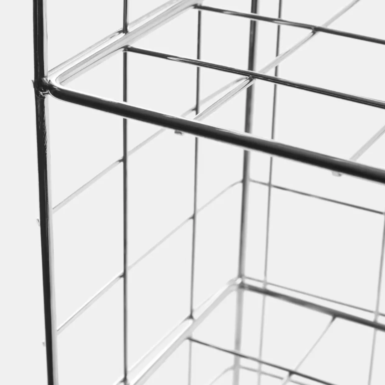 Hylla Koster fyrkantig Krom