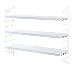 Hylla Pocket String vit