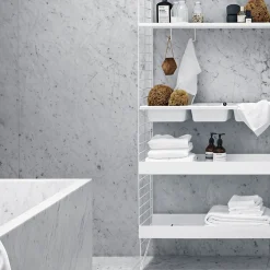 Hyllplan 58x20 3-p vit