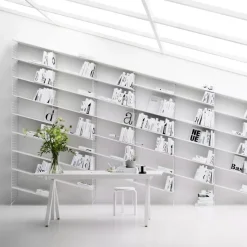 Hyllplan 78x30 3-p vit