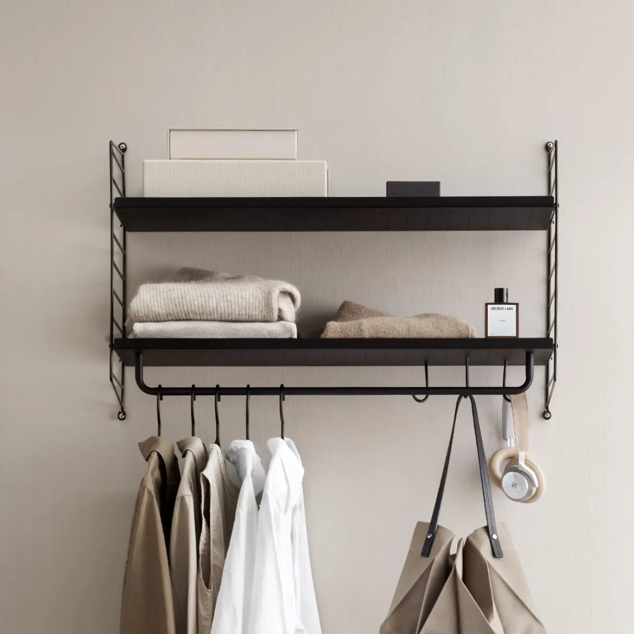 J-Krok 5-P Pulverlackat stål Svart