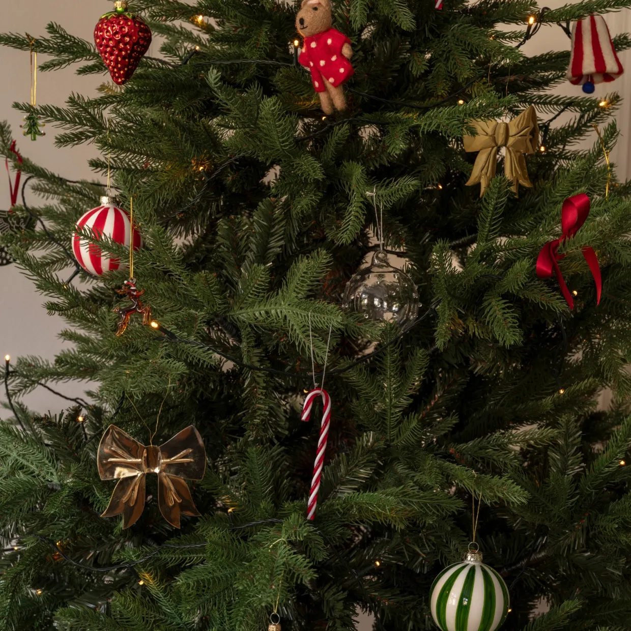 Julgransprydnad merry #2 set of 3