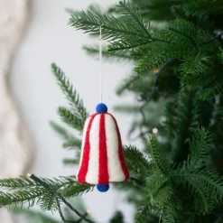 Julhänge Bell Röd