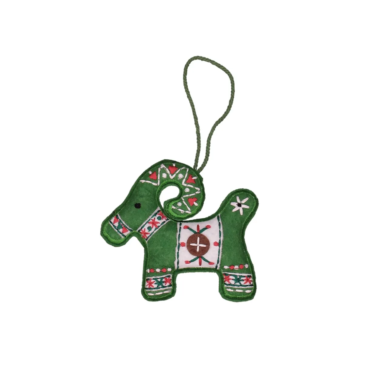 Julhänge Julbock Grön