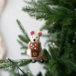 Julhänge Mus med hus