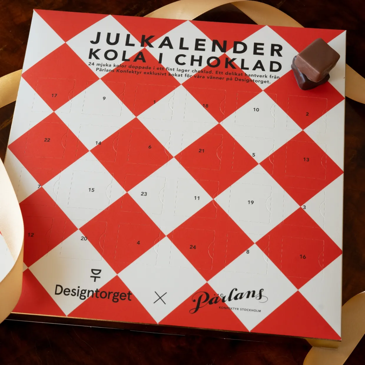 Julkalender Kola i Choklad 24 bitar