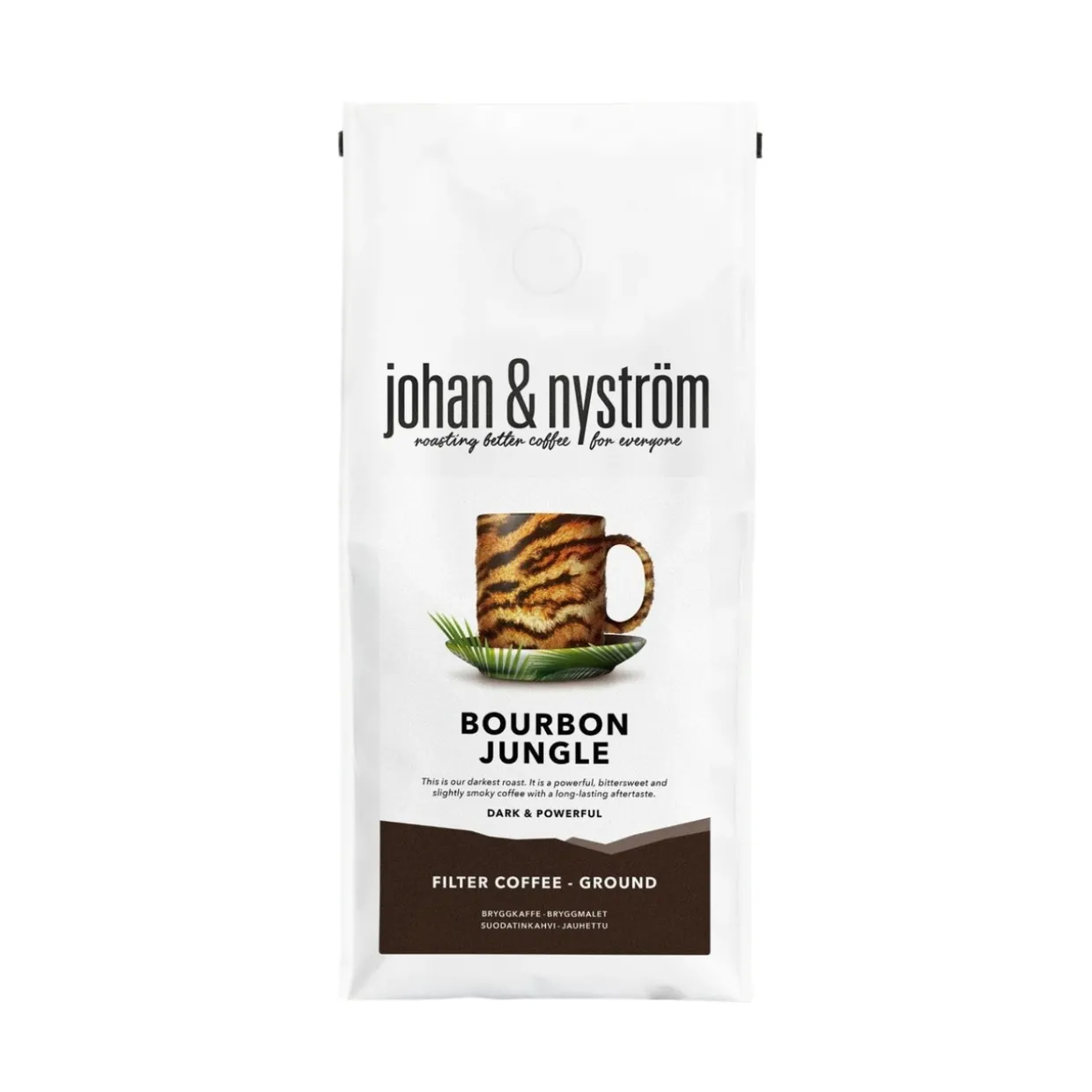 Kaffe Bourbon Jungle Ground Coffee 500 g