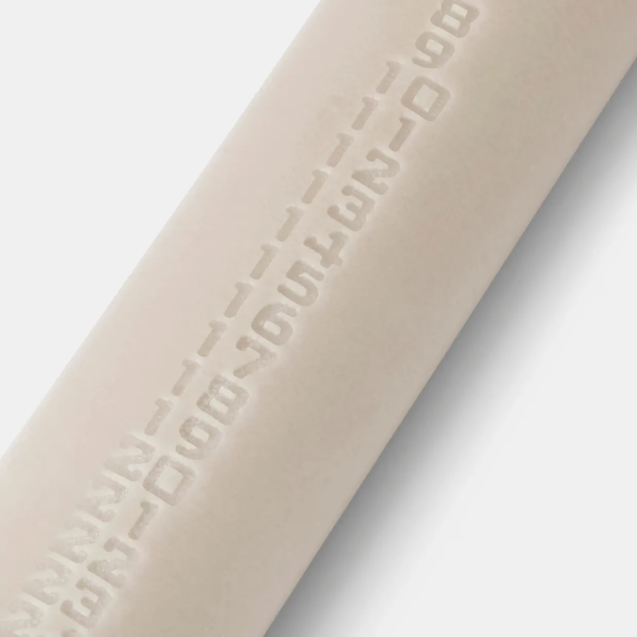 Kalenderljus Debossed Beige