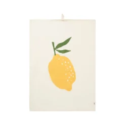 Kökshandduk Block 50x70 cm Lemon