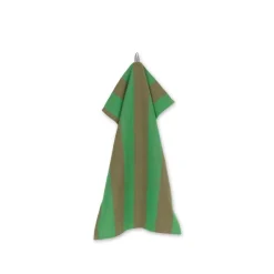 Kökshandduk Hale Oliv/Grön