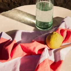 Kökshandduk Hale Röd/Lila.