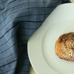 Kökshandduk Rutan 50x70 cm Indigo