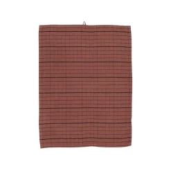 Kökshandduk Rutan 50x70 cm Rost