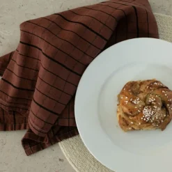 Kökshandduk Rutan 50x70 cm Rost