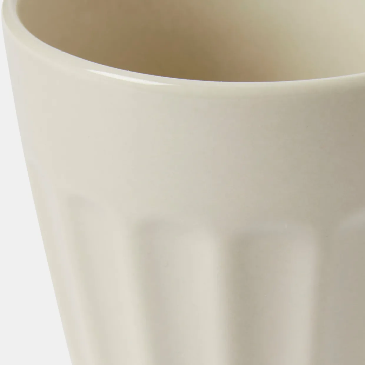 Kopp utan öra Beige