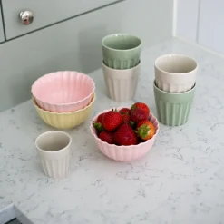 Kopp utan öra Beige