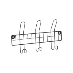 Kroklist Koster 3 krokar Svart