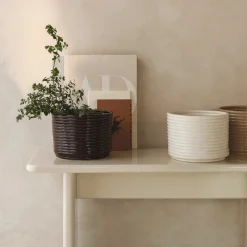 Kruka Corduroy Mörkbrun