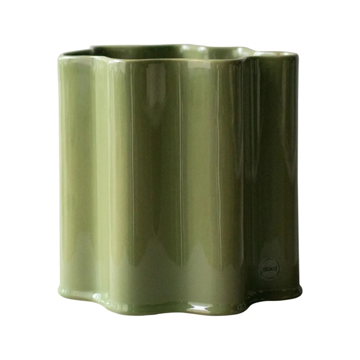 Kruka Filter large grön