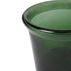 Kruka Glas S grön