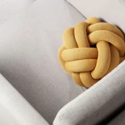 Kudde Knot gul