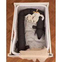 Kudde Lazy long dog antracit