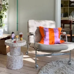 Kuddfodral Fifi 50x50 orange/lila