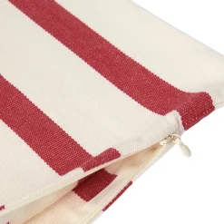 Kuddfodral HELLE Multi 50x50 cm  Vit /Röd