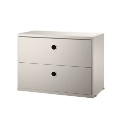 Lådhurts 58x30x42 beige