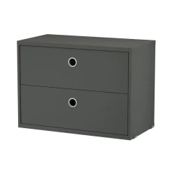 Lådhurts 58x30x42 Mörkgrå