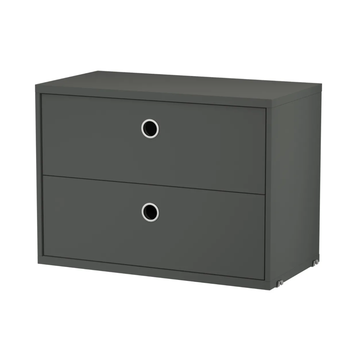 Lådhurts 58x30x42 Mörkgrå