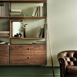 Lådhurts 78x30x42 svartbetsad