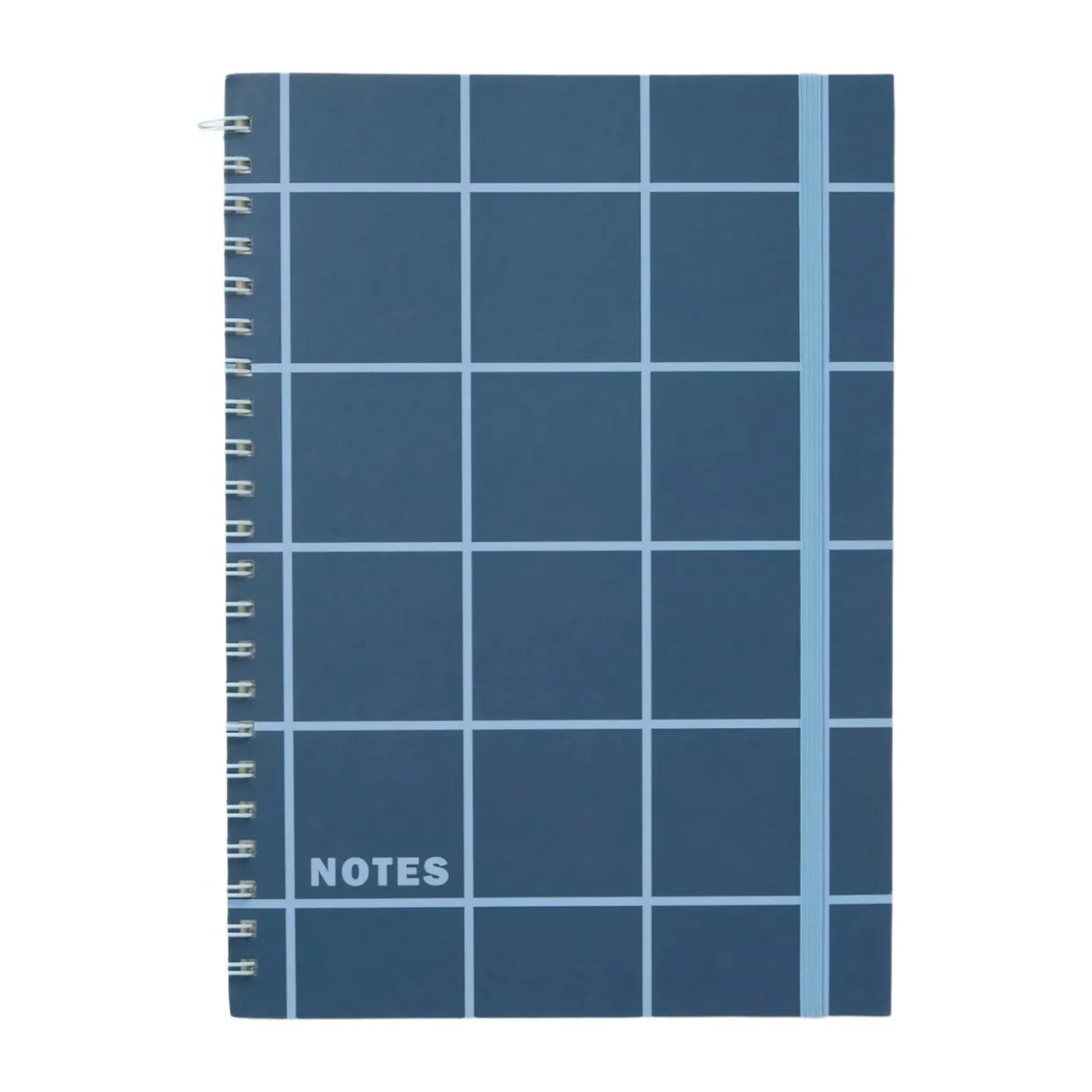 Linjerad anteckningsbok KIT Check A4 Blå/ljusblå