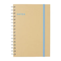 Linjerad anteckningsbok KIT A4 Brun