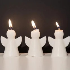 Ljus Ängel liten vit