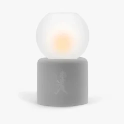 Ljuslykta Globe Ljusgrå