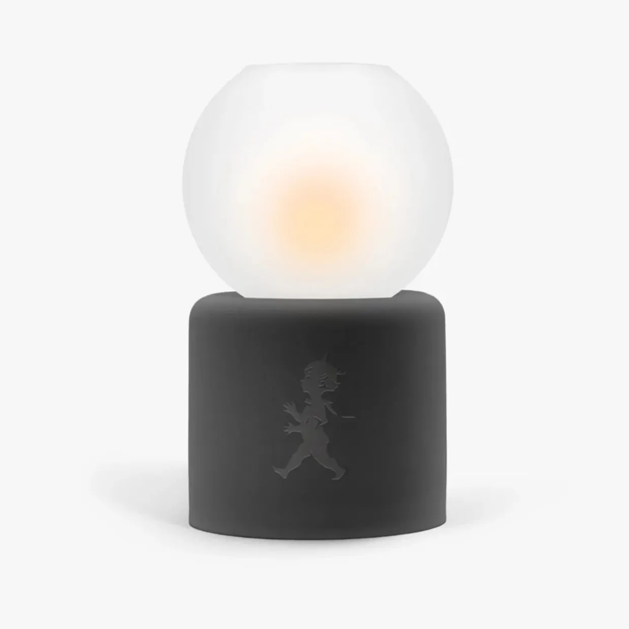 Ljuslykta Globe Mörkgrå