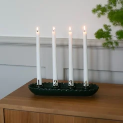 Ljusmanchett 1-4 guld