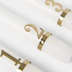 Ljusmanchett 1-4 guld