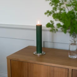 Ljusplatta för blockljus Guld