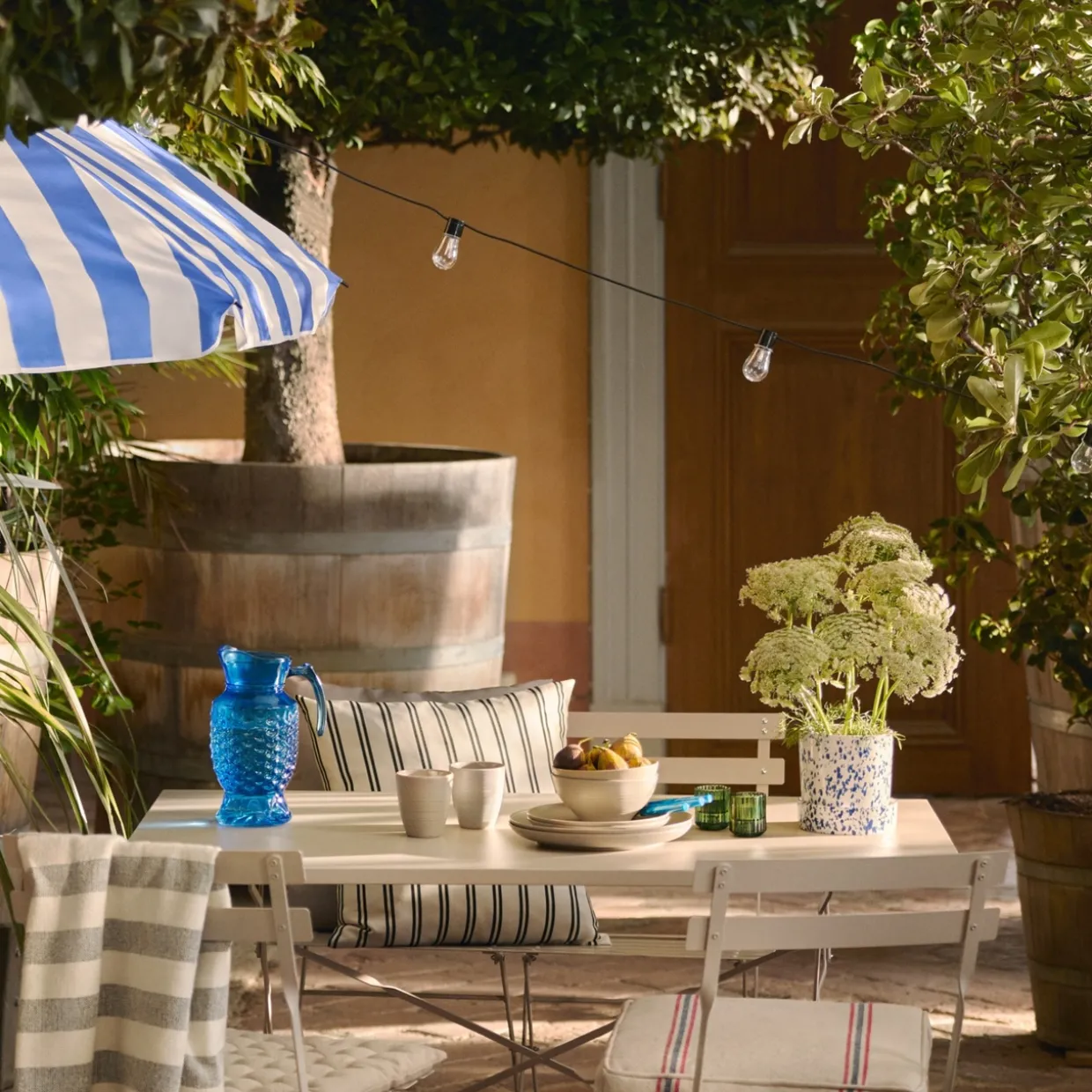 Ljusslinga utomhus Joni