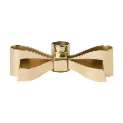 Ljusstake Bow låg Guld