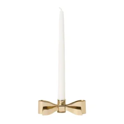 Ljusstake Bow låg Guld