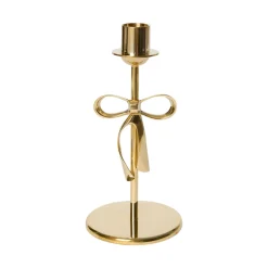 Ljusstake Bow S Guld