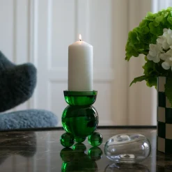 Ljusstake DT Kulan L Grön