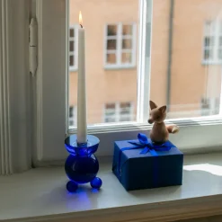 Ljusstake DT Kulan S  Blå