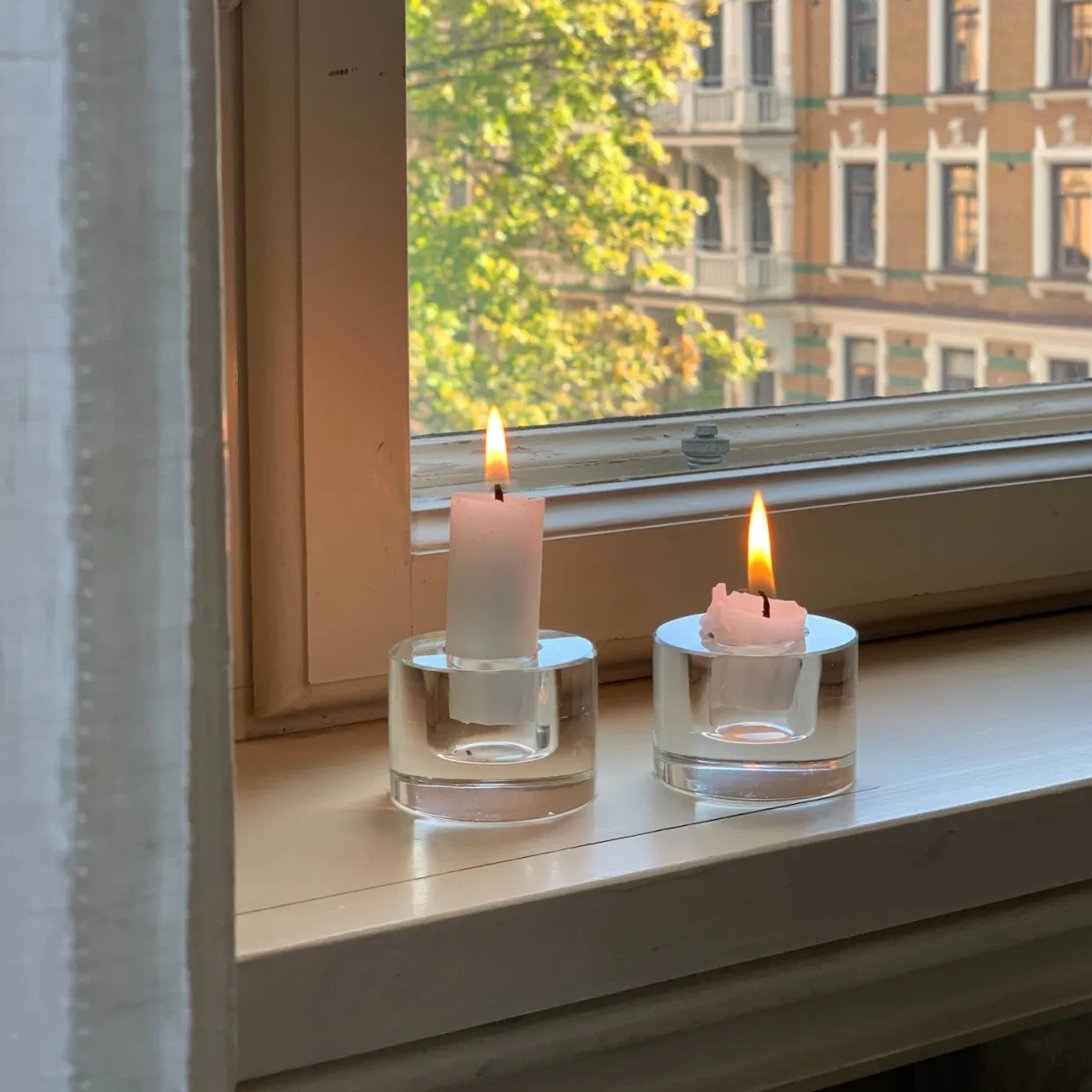 Ljusstake Duett 2-pack klar